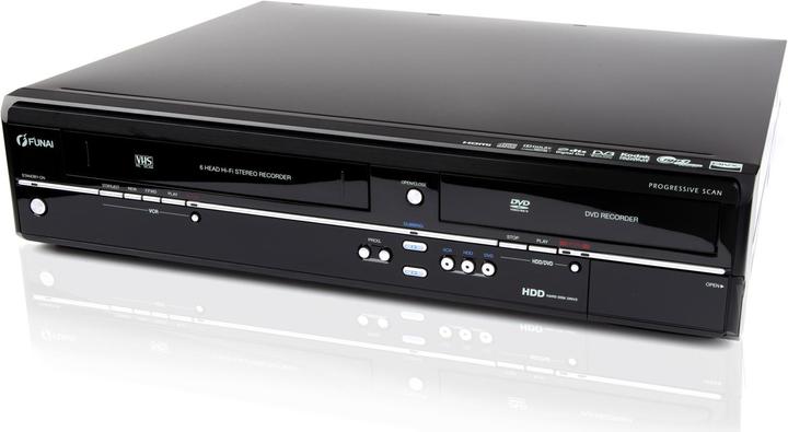 Produktbild Funai TD6D-M100 - DVD/Video Kombi-Recorder mit 500GB Harddisk (500 GB)