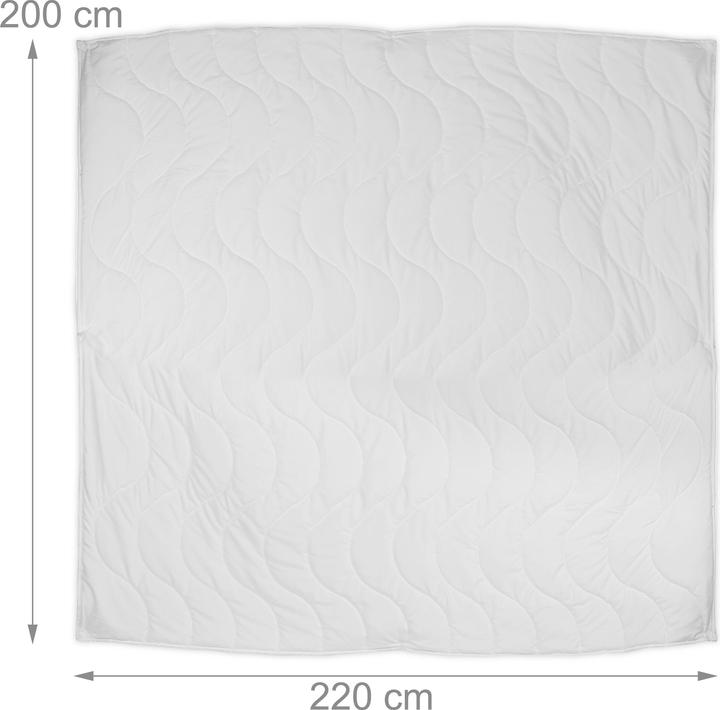 Actual product image Relaxdays Duvet (3030 g, 200 x 220 cm)