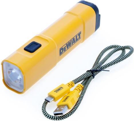 Actual product image DeWalt Work lamp and torch, LED, 1200 lumens, with 3.6 V internal battery, (DCL183-XJ) IP54 (1200 lm)