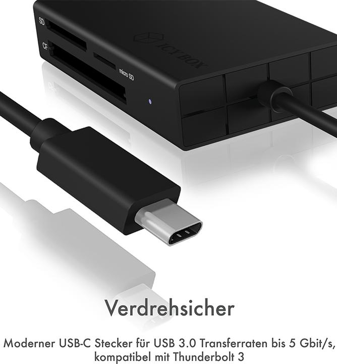 Produktbild Icy Box IB-CR401-C3 (USB-C)