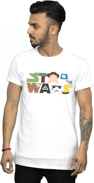 Produktbild Star Wars Character Logo TShirt (4XL)