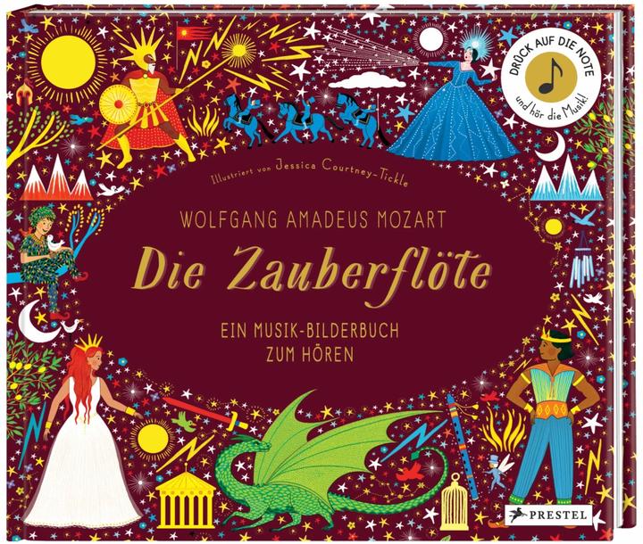 Immagine prodotto Wolfgang Amadeus Mozart. Die Zauberflöte (Tedesco, Jessica Courtney-Tickle, 2021)