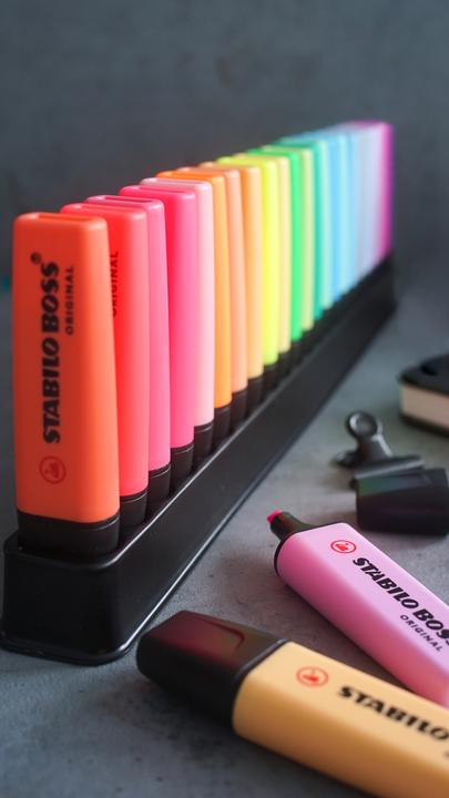 Produktbild STABILO Boss Original (Sortiert, 5 mm, 23 x)