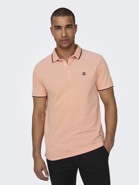 Actual product image Only & Sons Onsfletcher Life Slim Ss Polo Noos (XS)