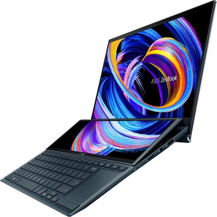 Produktbild ASUS ZenBook Duo 14 UX482EG-HY016R - Core i7 1165G7 / 2.8 GHz - Win 10 Pro - 32 GB RA (14", Intel Core i7-1165G7, 32 GB, 1000 GB, DE)