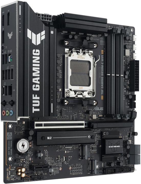 Actual product image ASUS MB TUF GAMING B850M-E WIFI (AM5, AMD B850, mATX)