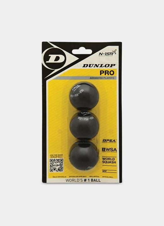 Productafbeelding Dunlop Squashbal PRO 2YellowDot 3-blister