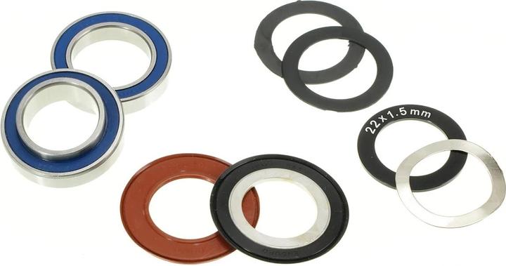 Actual product image Enduro Bearings MAXHit Bottom Bracket, T47-24i, 24mm, silver (BKSM-8114)