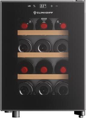 Produktbild Climadiff Weinkühlschrank CUVEE12 Freistehend, 1 Zone, 12 Flaschen