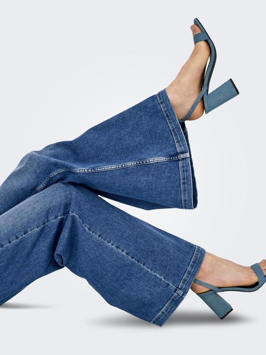 Produktbild Only ONLCALIFORNIA Mittlere Taille Weiter Beinschnitt Jeans Jeans mit weitem Bein (W25/L30)