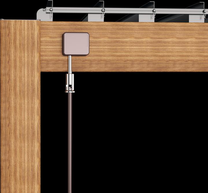 Actual product image Leco Lamellenpergola DELUXE 3x4m Holzoptik (400 cm, 300 cm)