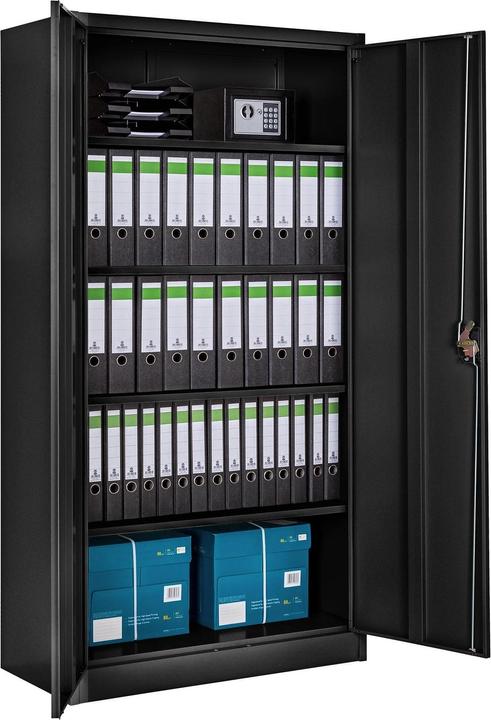 Image du produit tectake Armoire métallique (40 x 90 x 180 cm)