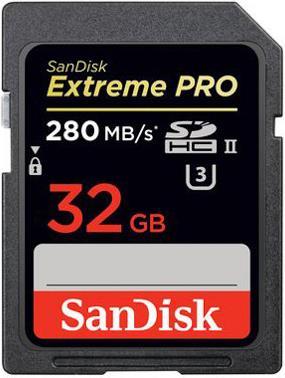 Produktbild SanDisk Extreme Pro SDHC UHS-II (32 GB, SDHC, U3, UHS-II)