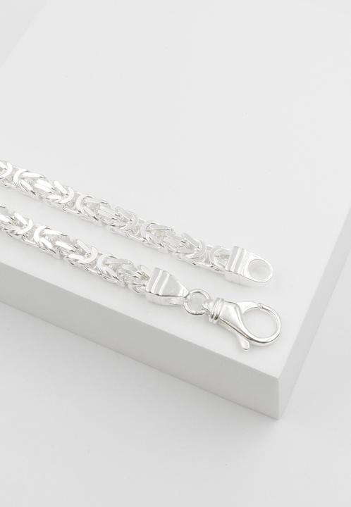 Immagine prodotto Muau Catena del Re (21 cm, Argento 925)