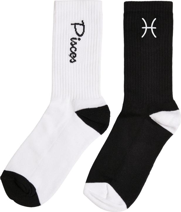 Black, white pisces