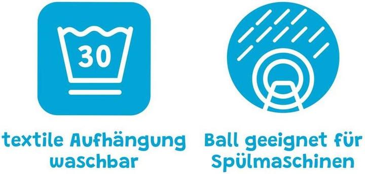 Image du produit Ravensburger 4592 baliba Clip & Go - Balle flexible avec fixation pour le plaisir de saisir et de mordre
