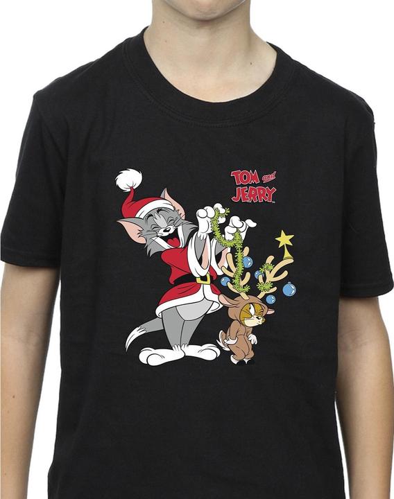 Produktbild Tom & Jerry Christmas Reindeer TShirt Jungen (140, 146)