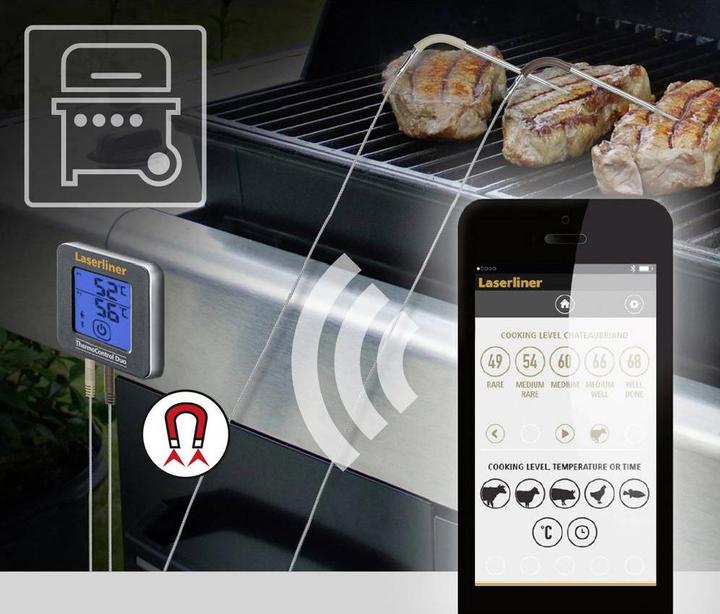 Actual product image Laserliner Meat thermometer ThermoControl Duo
