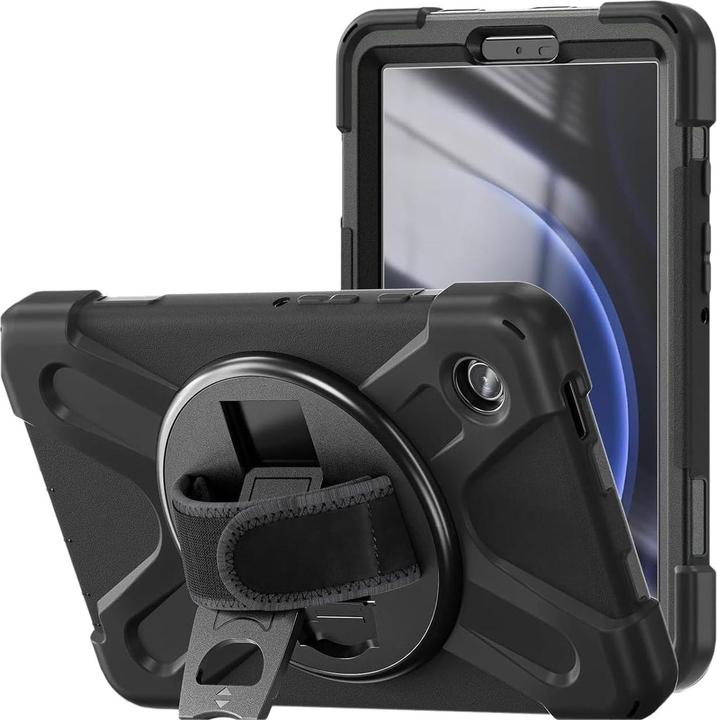 Produktbild DLH Reinforced Case With Shoulder Strap. Rotating Handle And Stand (Samsung)