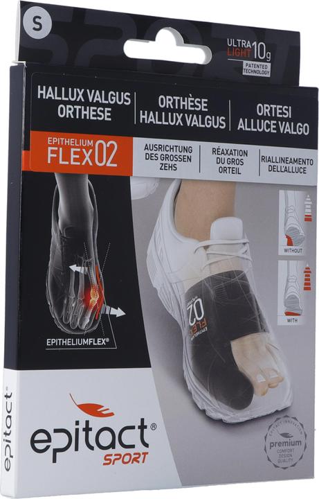Produktbild Epitact Sport Hallux Valgus Orthese EpitheliumFlex 02, Gr. S (S)