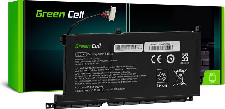Image du produit GreenCell Batterie d'ordinateur portable pour HP Pavilion 15-EC 15-EC0017NW 15-EC1087NW - 4150mAh (4150 mAh)