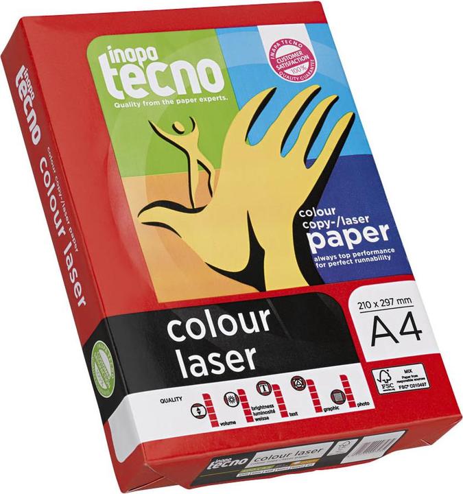 Image du produit Prodesign Inapa Tecno Color Laser papier à copier, A4, 160g/m2, 250 feuilles (160 g/m², 250 x, A4)