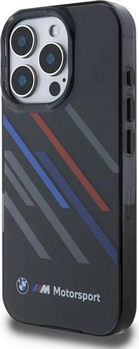 Produktbild BMW BMHCP16X23HTRAK iPhone 16 Pro Max 6.9" czarny/black hardcase Motosport IML Random Stripes (Apple iPhone 16 Pro Max)