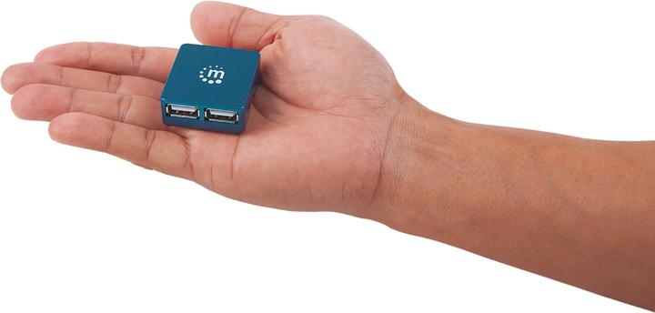Immagine prodotto Manhattan Hub USB 2.0 a 4 porte (USB-A, 4 Porti)