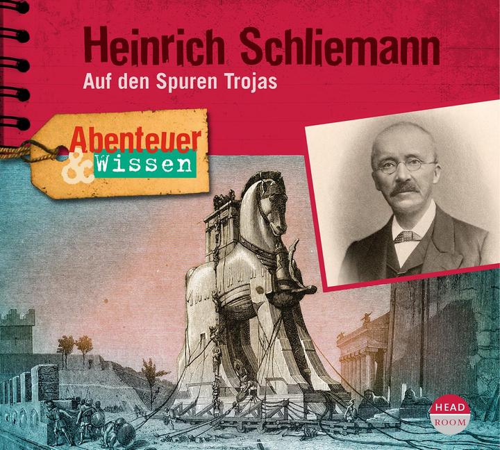 Actual product image CD Heinrich Schliemann - On the trail of Troy (Bernd Reheuser, U. V. A., Michael Wehrhan, Andreas Meese, German)
