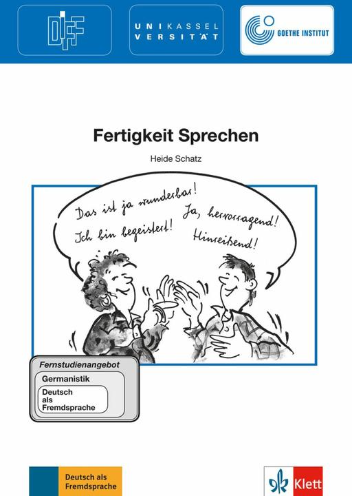 Produktbild 20: Fertigkeit Sprechen (Deutsch, Heide Schatz, 2013)