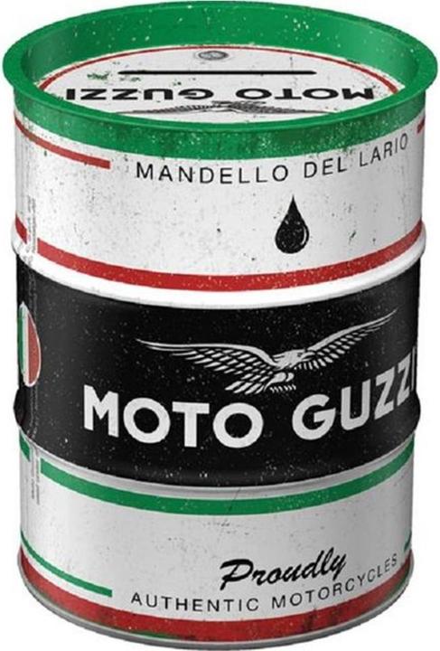 Produktbild Nostalgic-Art Merchandising Spardose Moto Guzzi Schriftzug (12 x 9 x 9 cm)