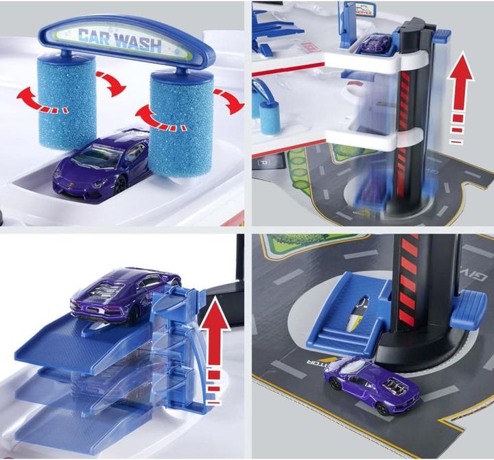 Actual product image Majorette Urban garage met 5 car's