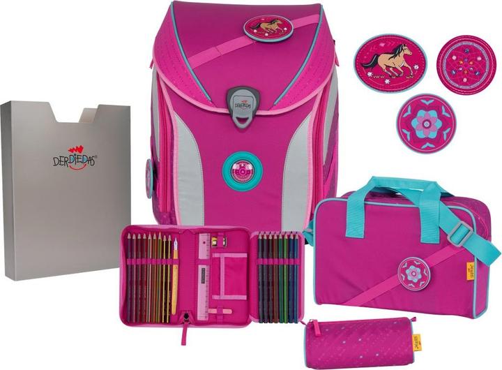 Actual product image Derdiedas ErgoFlex Max School Backpack Set Boho (22 l)