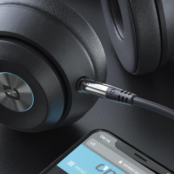 Actual product image Purelink Premium TV antenna cable / coaxial cable, 3.00m, black (Antenna cable)