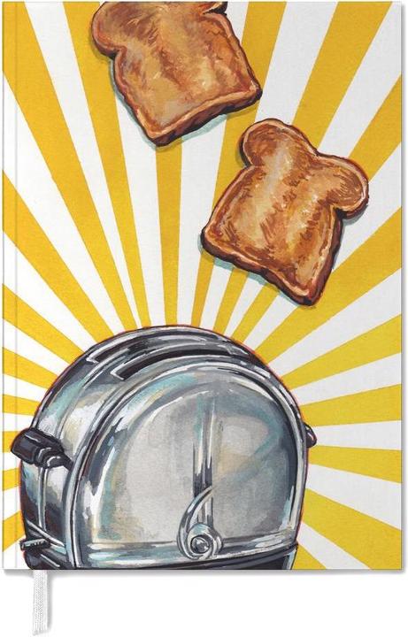 Produktbild Juniqe Toaster and Toast - Retro (A5, Englisch)