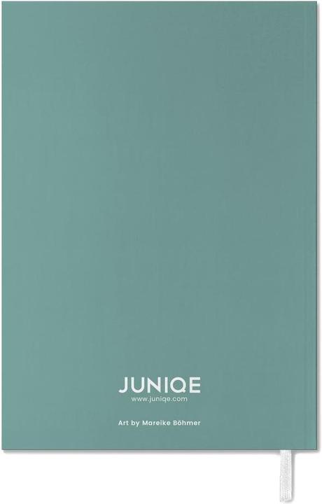 Actual product image Juniqe Abstrakt Türkis - Abstract & Geometric (A5, English)