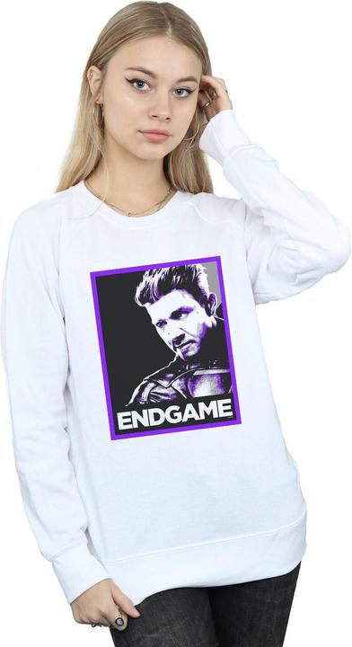 Avengers Endgame Hawkeye Poster Sweatshirt