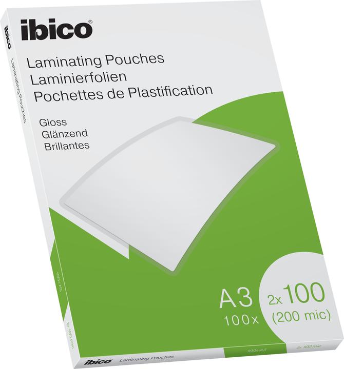 Ibico Feuille de plastification (A3, 100 pièce(s), 100 µm)