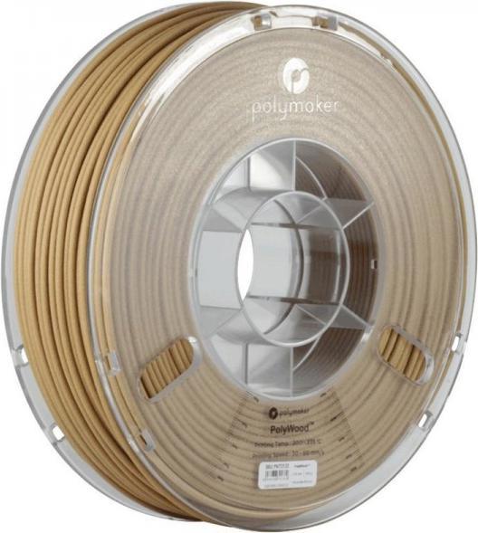 Image du produit Polymaker PolyWood - Naturel - 1.75mm (Bois, 1.75 mm, 1170 g, Marron)