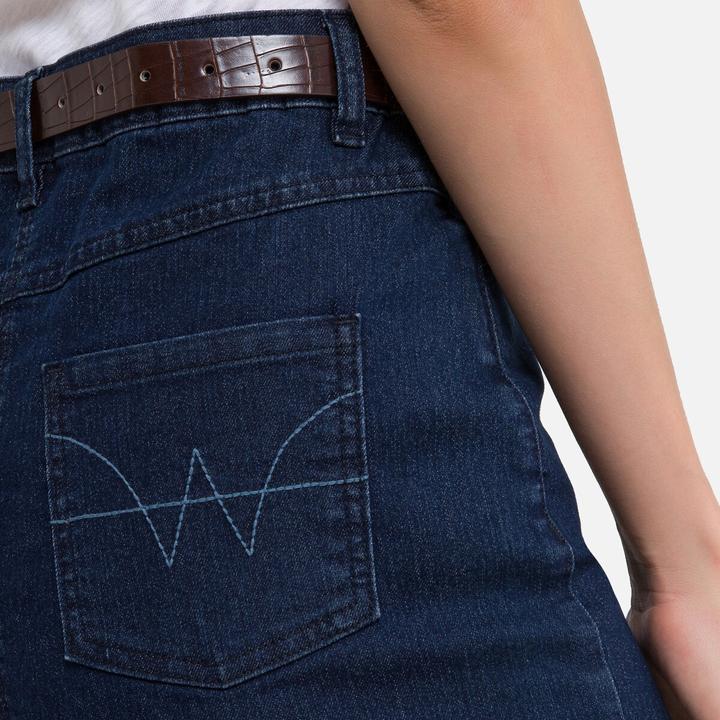 Image du produit Anne Weyburn Jupe en jean en denim stretch (40)