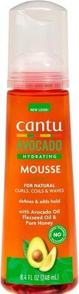 Cantu Avocado Hydrating Styling Mousse 248ml (248 ml, Schaumfestiger)