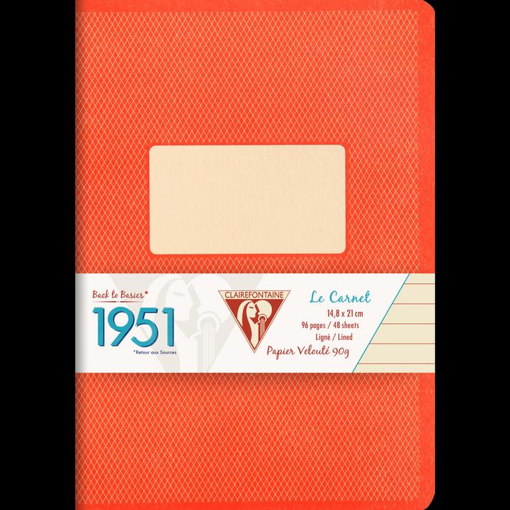 Actual product image Clairefontaine 1951 - Back to Basics (A5, Lined, No binding)