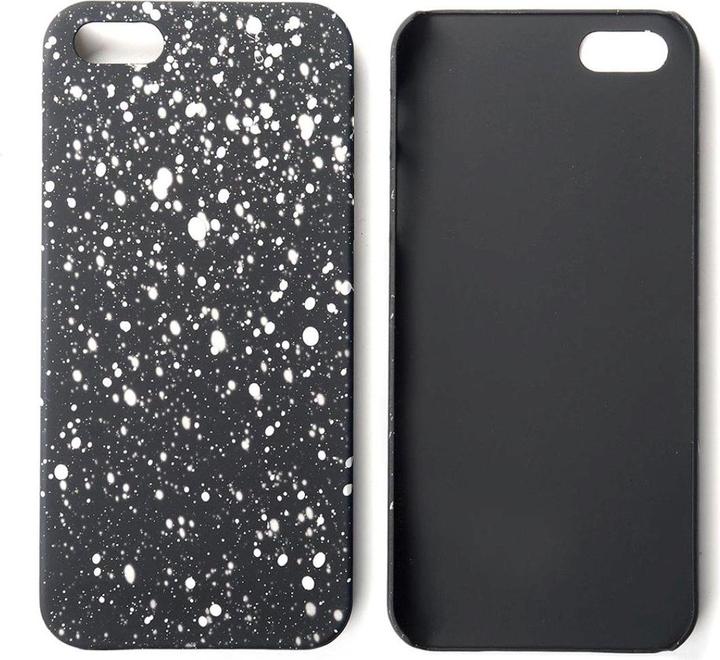Produktbild König Design Handy Hülle Schutz Case Bumper Schale für Apple iPhone 5 5s SE 3D Sterne Weiss (Apple iPhone 5)