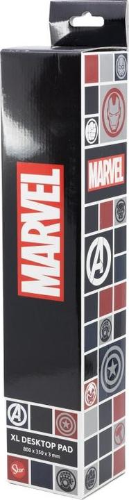 Actual product image Tinisu Avengers Marvel gaming desk pad PC laptop desktop mouse pad XXL (XXL)