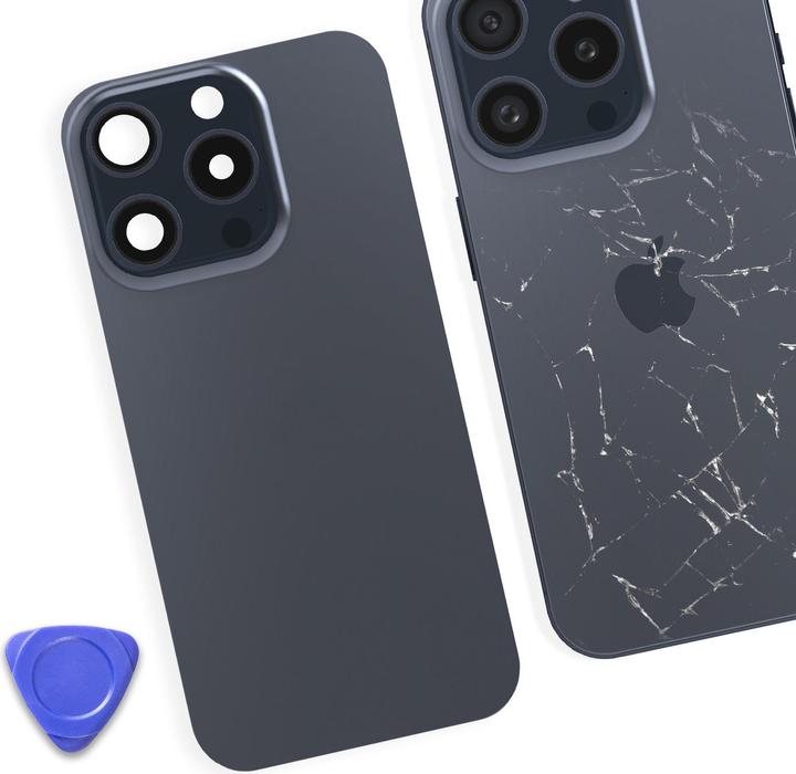 Produktbild Clappio Ersatzteil Rückseite (iPhone 15 Pro Max)