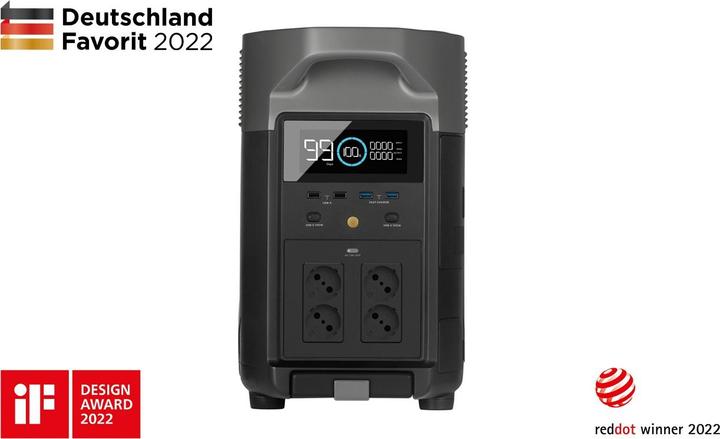 Produktbild EcoFlow Delta Pro (EU) (3600 Wh, 44.40 kg)