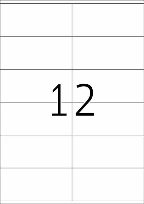 Actual product image HERMA Universal labels A4