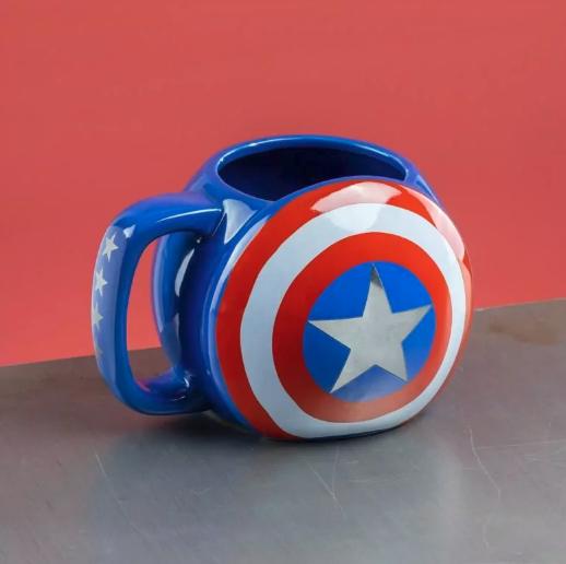 Image du produit Paladone Products Marvel mug Bouclier de Captain America (300 ml, 1 x)