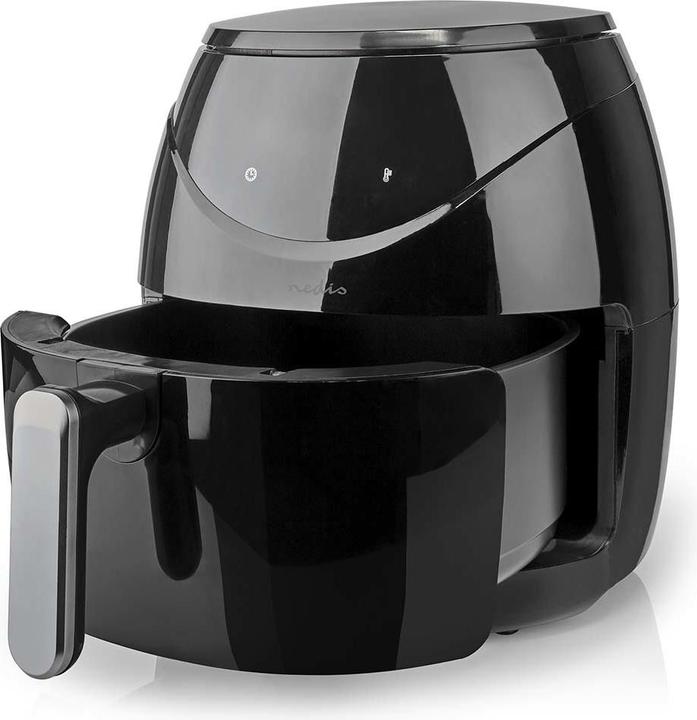 Immagine prodotto Nedis Friggitrice ad aria calda 4,6 l Timer: 60 min Digitale Nero (Spina UE)