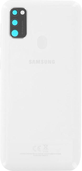 Actual product image Samsung Galaxy M30s M307F Back Cover white (Galaxy M30s)